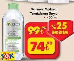GARNİER MAKYAJ TEMİZLEME SUYU 400 ML GARNİER MAKYAJ TEMİZLEME SUYU 400 ML
